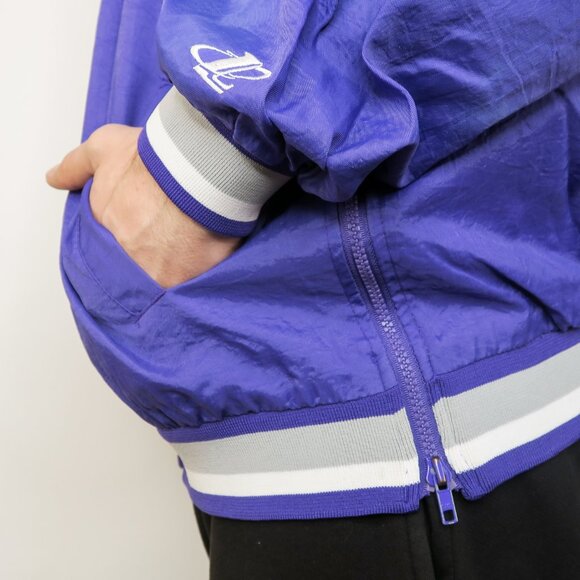 Vintage 90s Logo Athletic Kansas State Wildcats Pullover Windbreaker - Picture 7 of 8